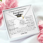 Congratulations Daughter Graduation 2026 Love Knot Necklace