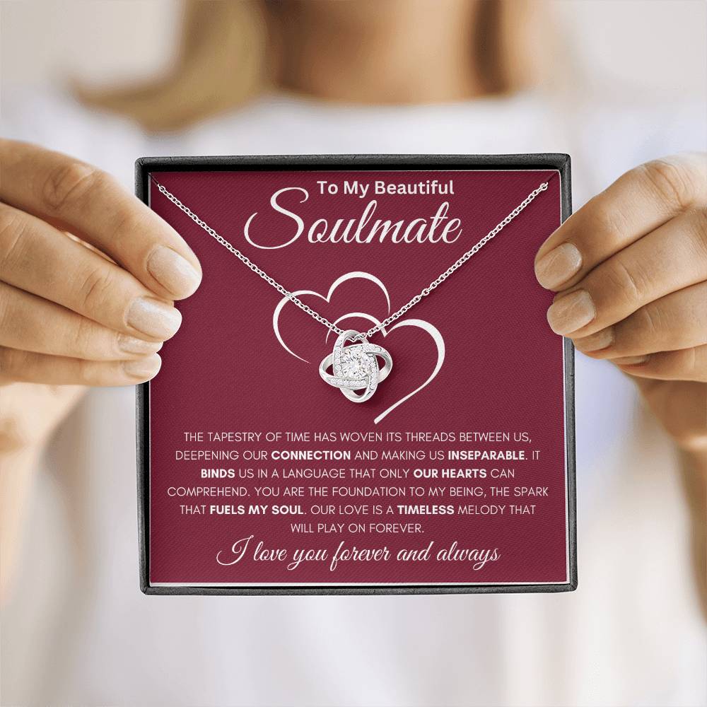 Soulmate - Tapestry of Time - Love Knot Necklace