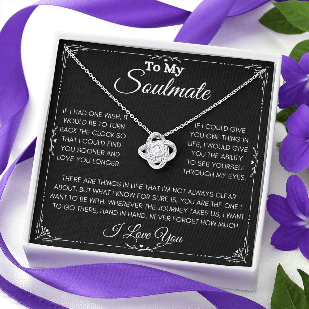 Soulmate - One Wish - Love Knot Necklace