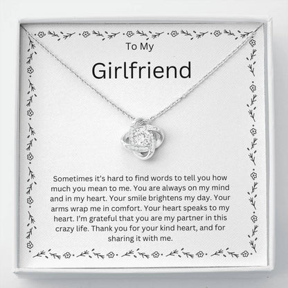 To My Girlfriend Love Knot
