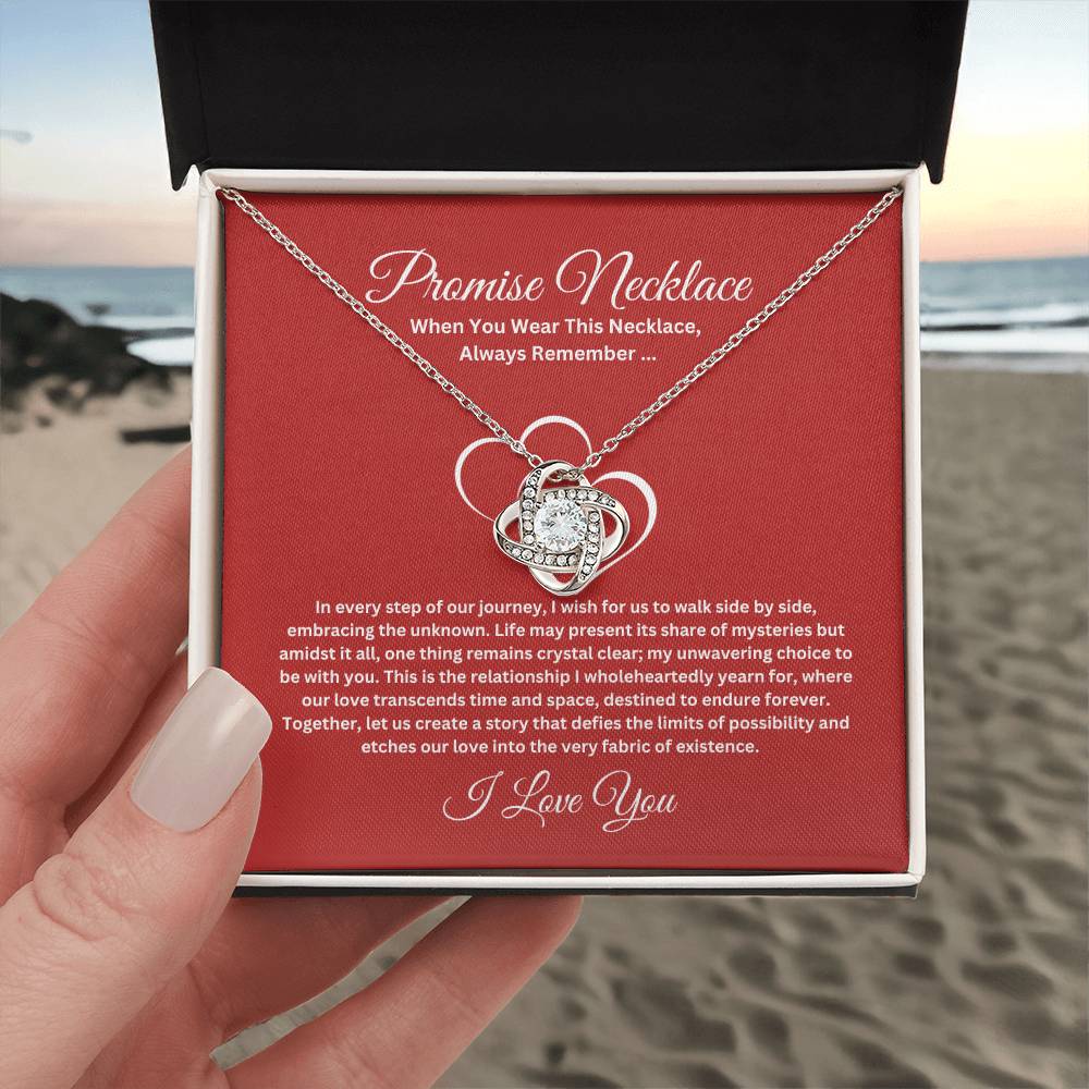 Promise Necklace Love Knot