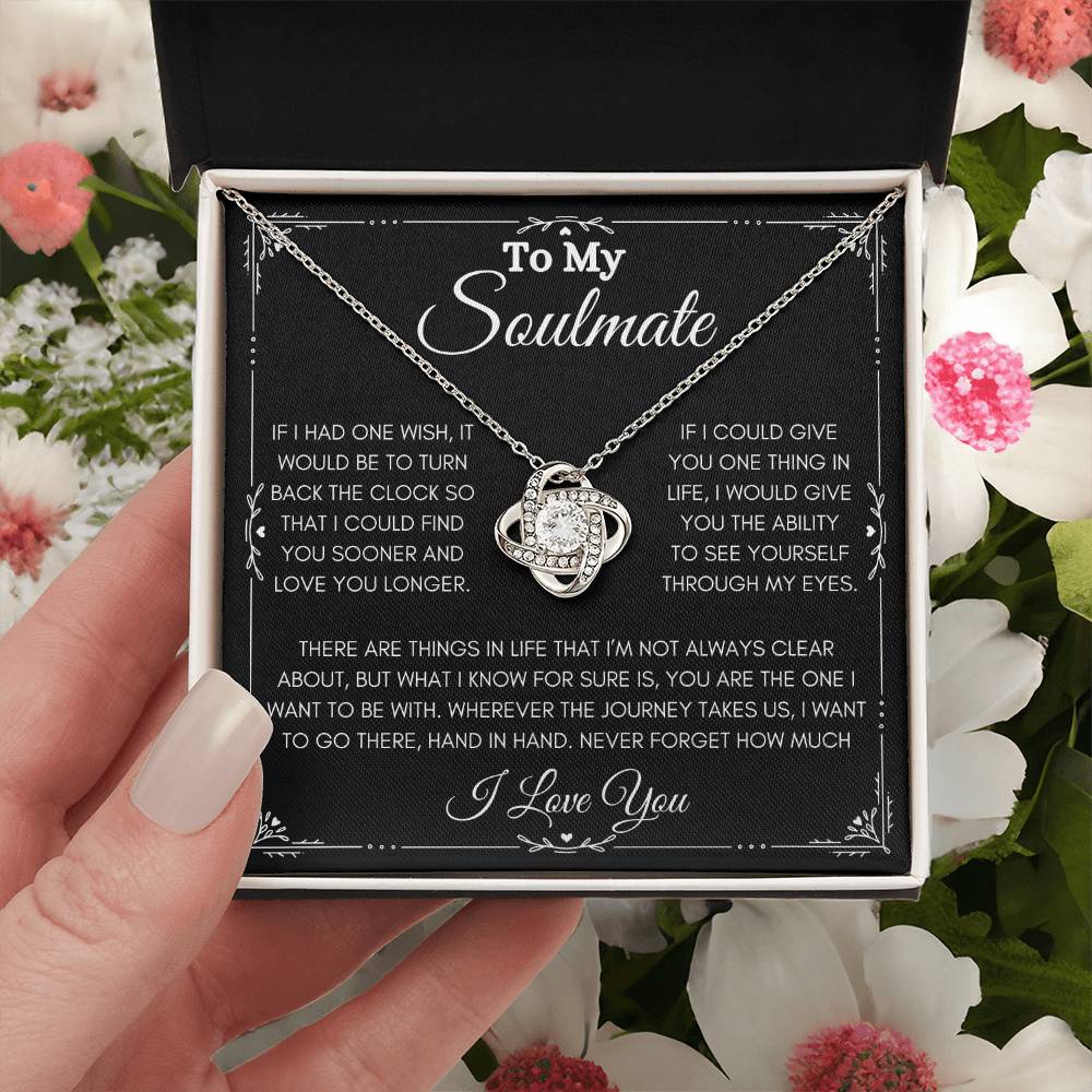 Soulmate - One Wish - Love Knot Necklace
