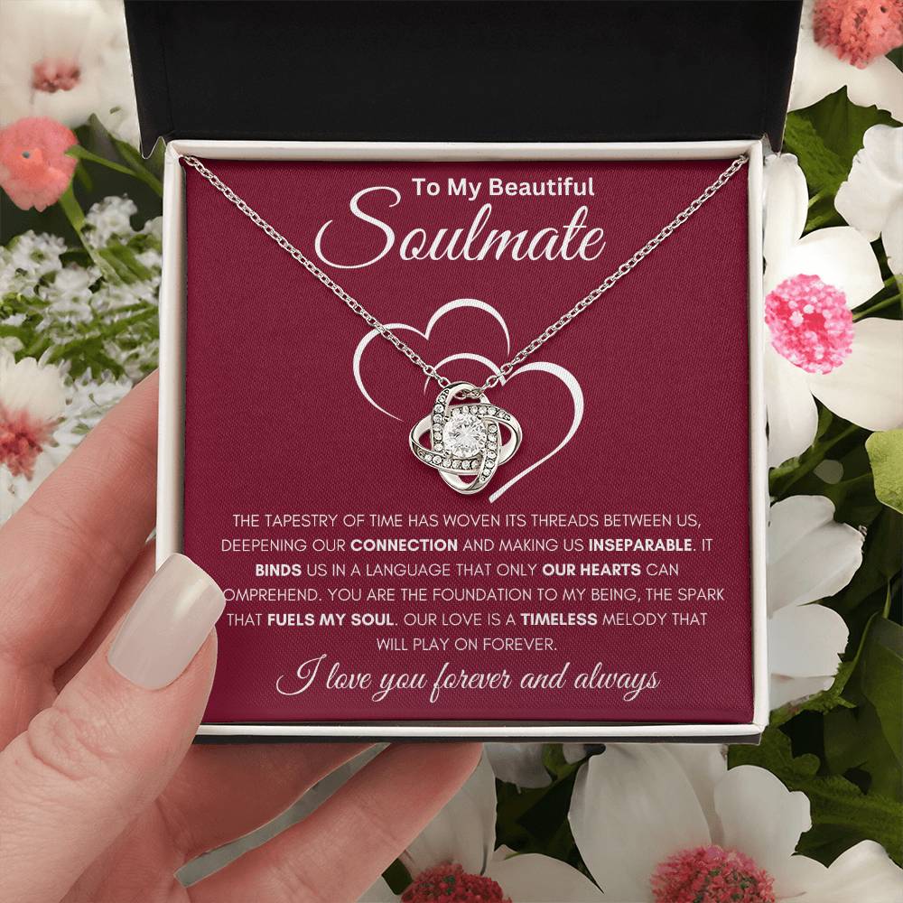 Soulmate - Tapestry of Time - Love Knot Necklace