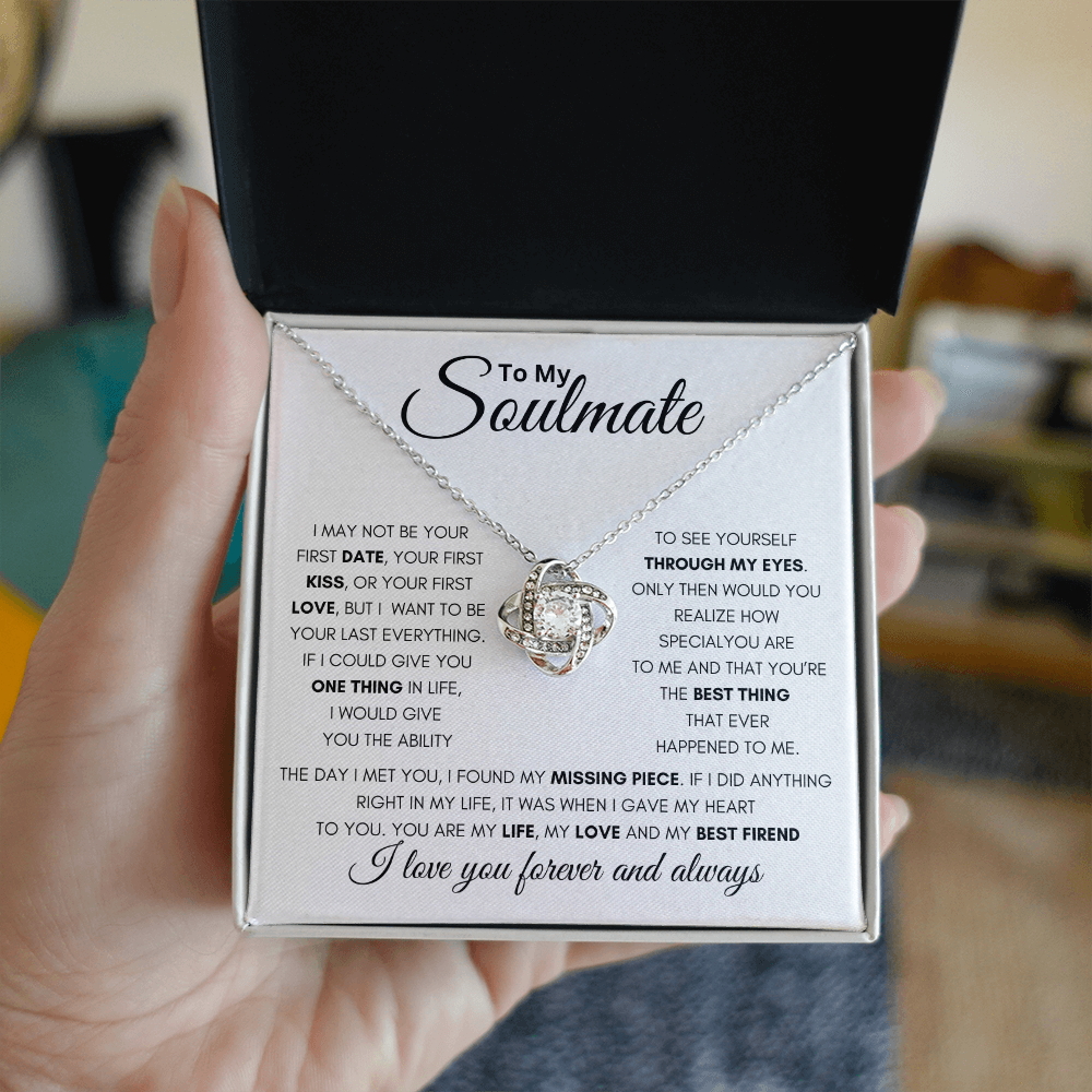 Soulmate First Love Knot- White