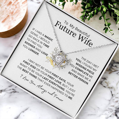 Future Wife- Love Knot Necklace