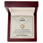 To My Love Love Knot Necklace Best Part Of My Life