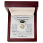 Congratulations Granddaughter 2026 Graduation Love Knot Necklace