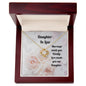 Daughter In Law Love Knot Necklace -Love made you our Daughter