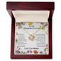 Daughter In Love Wildflower Love Knot Necklace