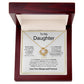 Daughter Braver Love Knot Always and Forever