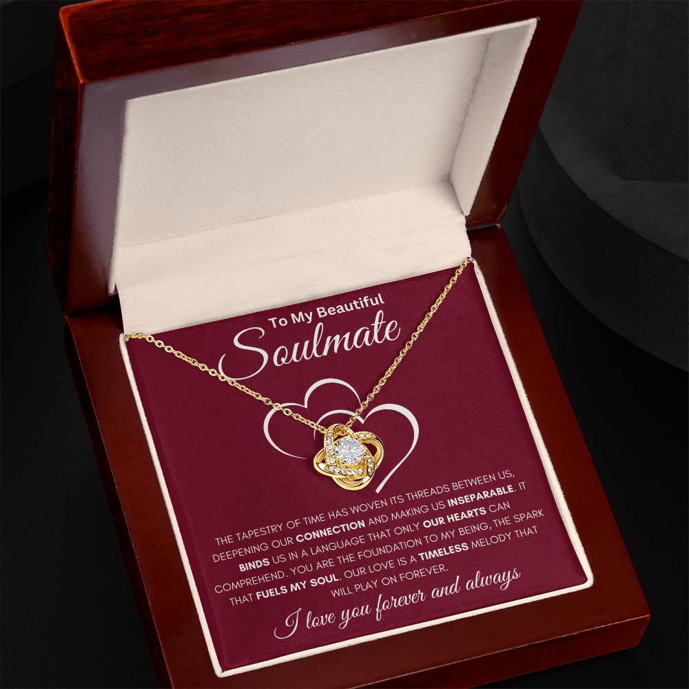 Soulmate - Tapestry of Time - Love Knot Necklace