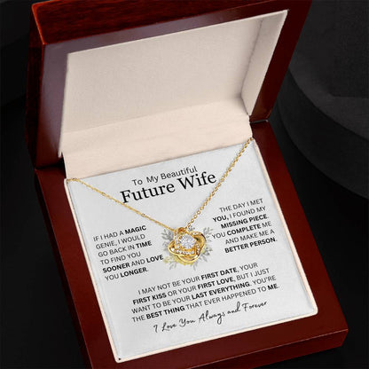 Future Wife- Love Knot Necklace