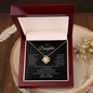Daughter From Dad Love Knot Necklace-I Believe In You