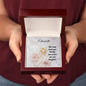 Personalized Love Made You our Daughter Love Knot