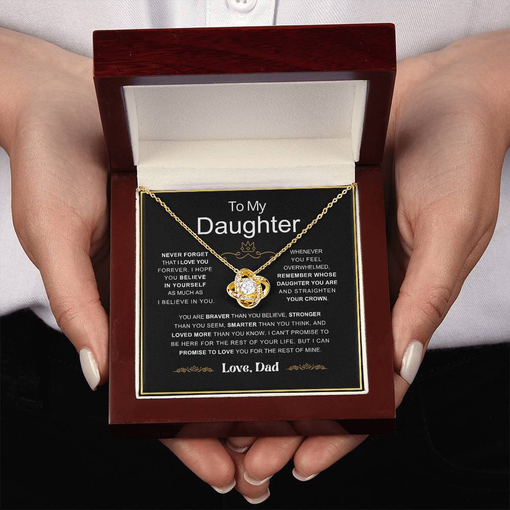 Daughter Crown Love Knot Dad