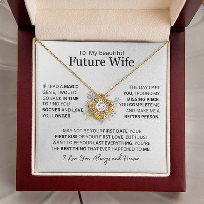 Future Wife- Love Knot Necklace