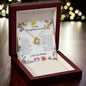 Daughter In Love Wildflower Love Knot Necklace