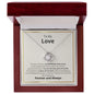 To My Love Love Knot Necklace Best Part Of My Life