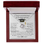 Congratulations Granddaughter 2026 Graduation Love Knot Necklace