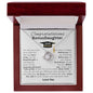 Congratulations Bonus Daughter Graduation 2026 Love Knot Necklace