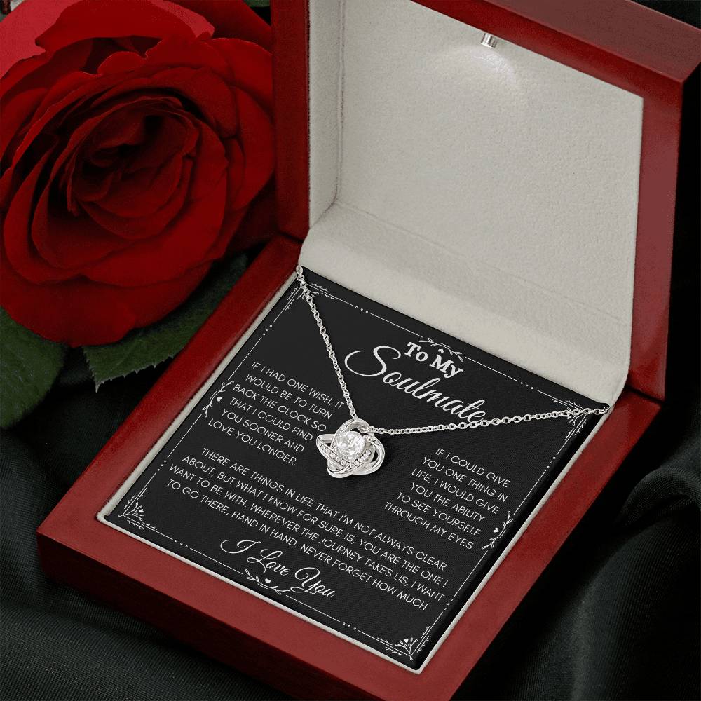 Soulmate - One Wish - Love Knot Necklace