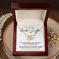 Mom And Daughter Bond Between Us Double Heart Necklace