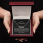 Daughter From Dad Personalized Name Necklace- Exactly As You Are