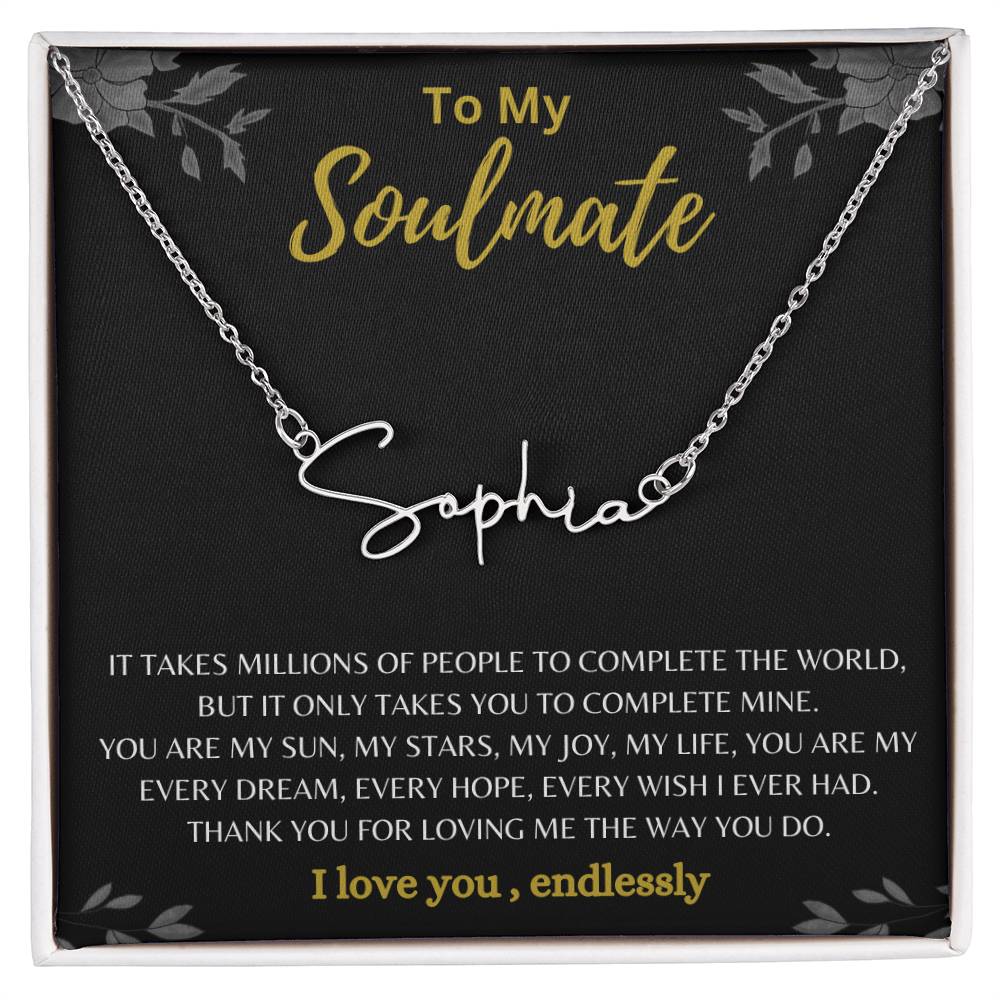 Soulmate- Millions Personalized