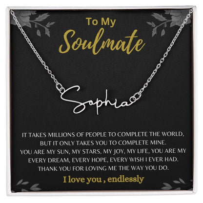 Soulmate- Millions Personalized