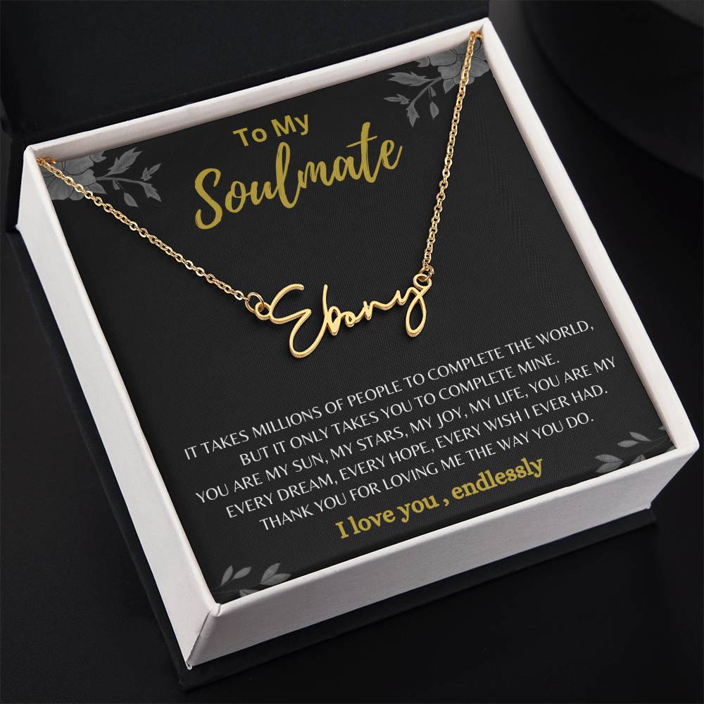 Soulmate- Millions Personalized