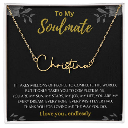 Soulmate- Millions Personalized