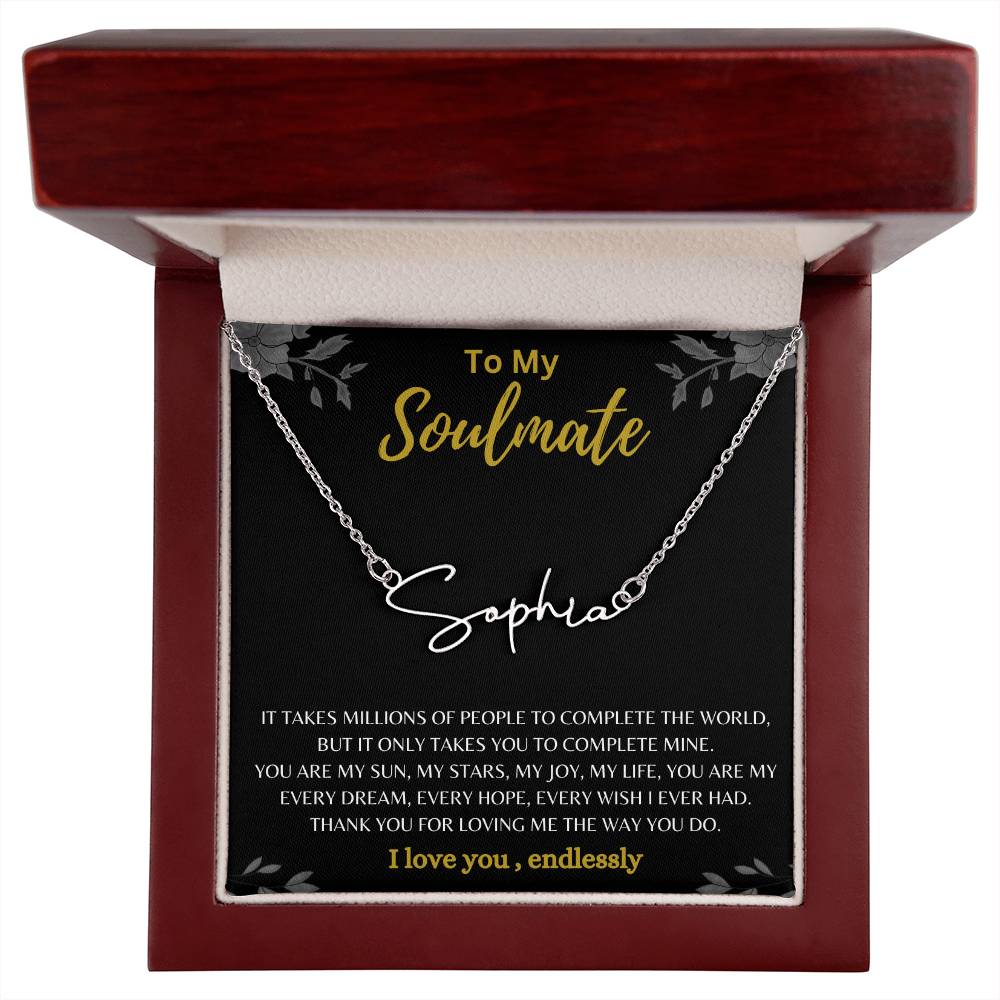 Soulmate- Millions Personalized