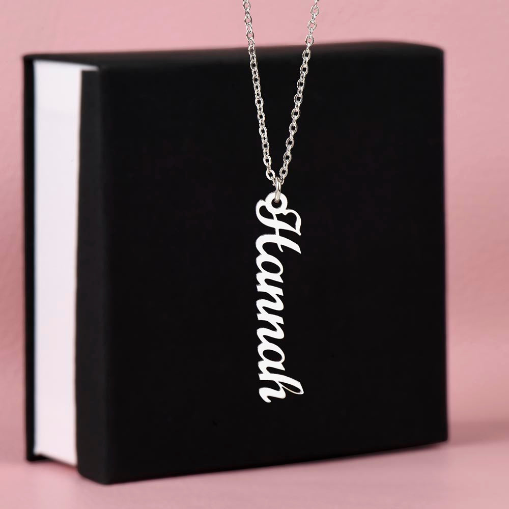 To My Loving Wife- Personalized Name Necklace