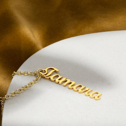 To My Loving Wife- Personalized Name Necklace