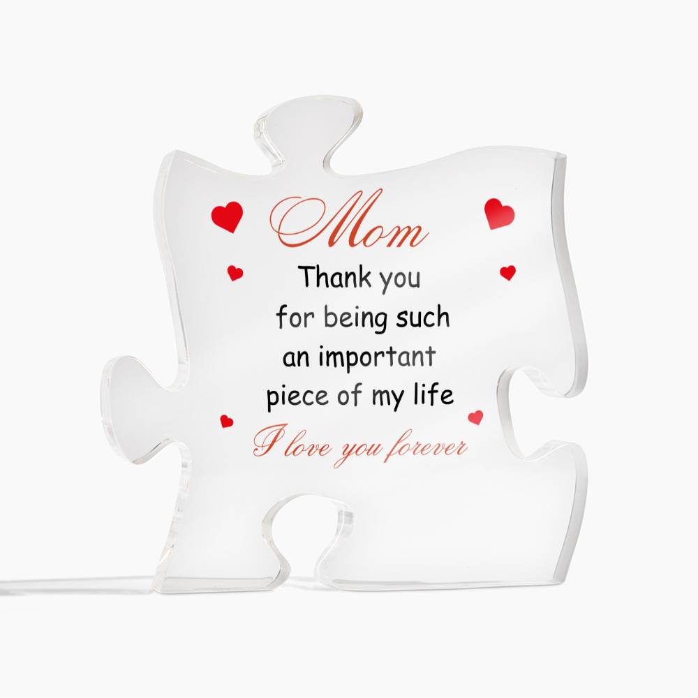 Mom Puzzle Acrylic