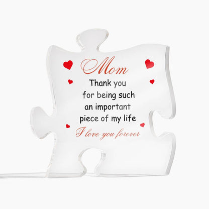 Mom Puzzle Acrylic
