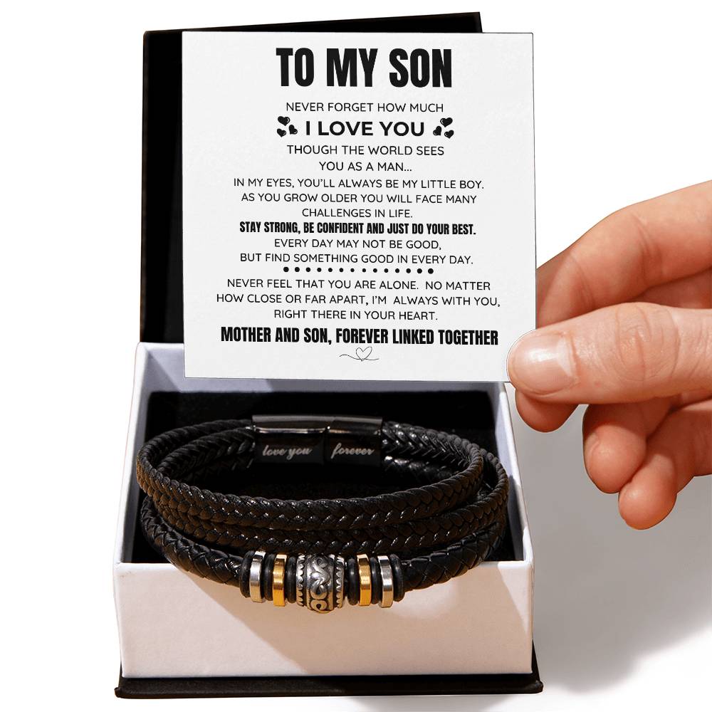 To My Son- Never Forget Forever Linked Mom