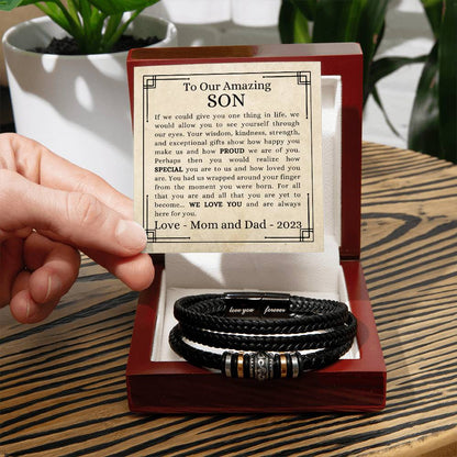TO OUR AMAZING SON | Bracelet