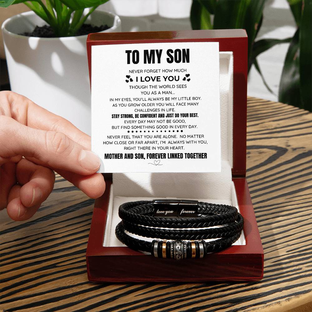 To My Son- Never Forget Forever Linked Mom