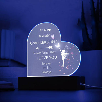 Granddaughter Fairy Acrylic