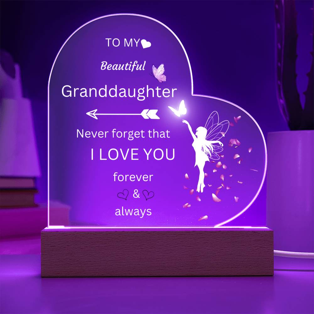 Granddaughter Fairy Acrylic