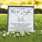 Mom And Daughter Bond Between Us Endless Love Necklace