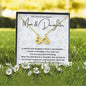 Mom And Daughter Bond Between Us Endless Love Necklace