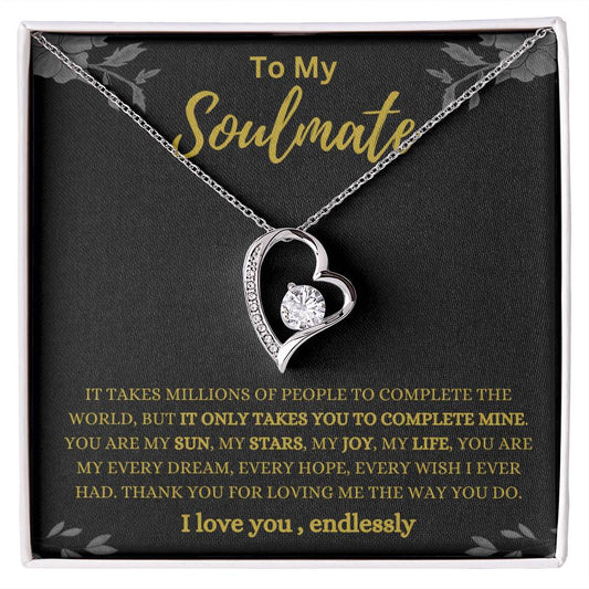 Soulmate Millions Heart Necklace