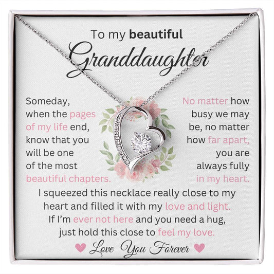 Granddaughter Beautiful Chapter Heart