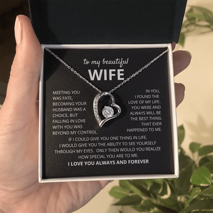 Wife Forever Love Necklace-Falling In Love