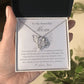 To My Beautiful Mother - Butterfly Forever Love Necklace