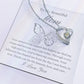 To My Beautiful Mother - Butterfly Forever Love Necklace