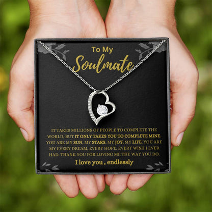 Soulmate Millions Heart Necklace