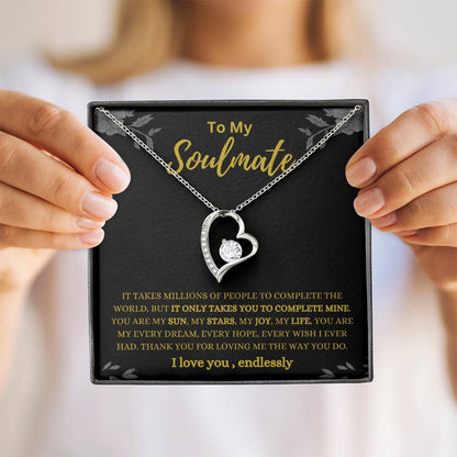Soulmate Millions Heart Necklace